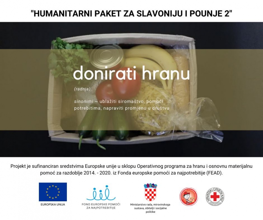 Doniranje hrane - informacije za potencijalne donatore