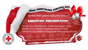 Akcija dobrovoljnog darivanja krvi - najava